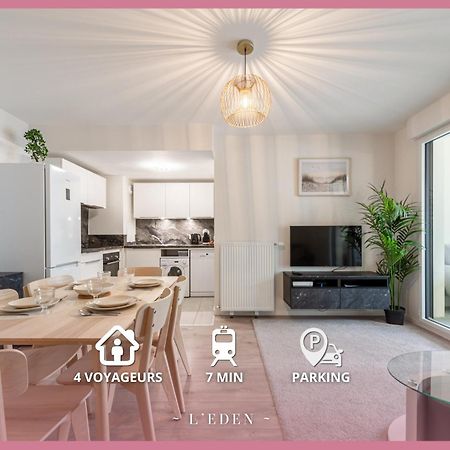 L'Eden - T2 Neuf Avec Loggia Et Parking Prive - Proche Rer A & Disneyland Chessy  Buitenkant foto