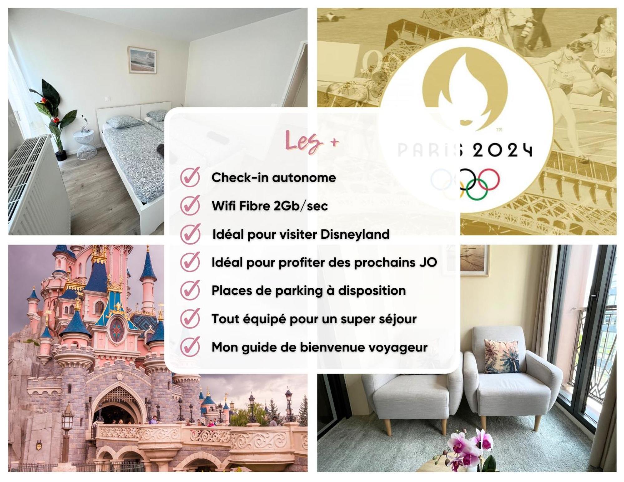 L'Eden - T2 Neuf Avec Loggia Et Parking Prive - Proche Rer A & Disneyland Chessy  Buitenkant foto