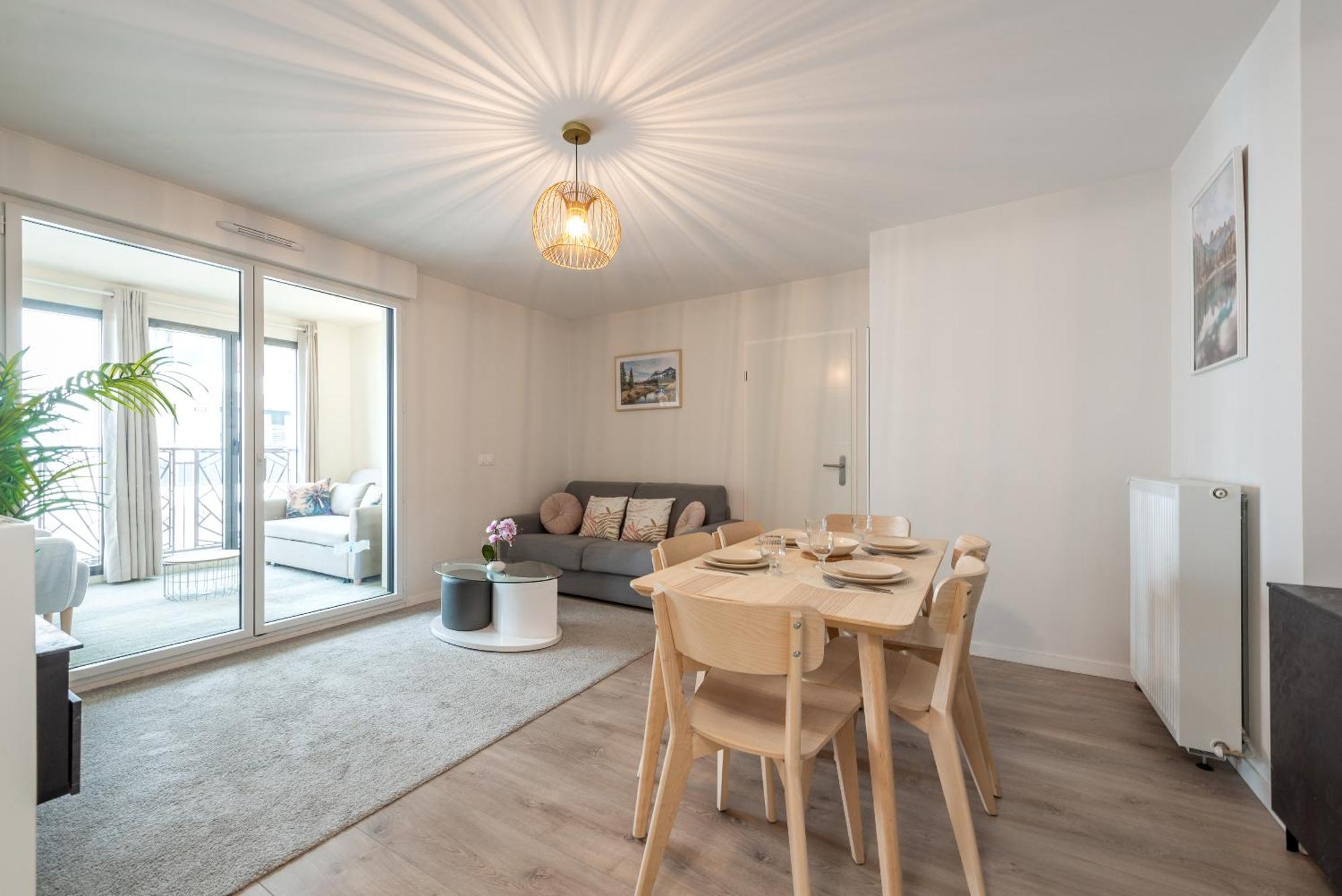 L'Eden - T2 Neuf Avec Loggia Et Parking Prive - Proche Rer A & Disneyland Chessy  Buitenkant foto